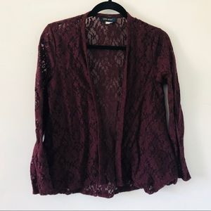 Lace cardigan